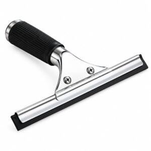 Sriols GlassGlow Squeegee – 25 cm Window & Bathroom Wiper | Water Removal Tool for Glass, Tiles & Smooth Surfaces