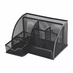 Sriols WorkMate Desktop Organizer – Multi-Compartment Pen, Pencil & Office Supply Holder for Home and Office