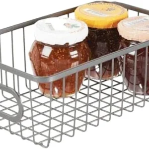 Sriols HomeMate Utility Storage Basket – Medium Size | Multipurpose Organizer Basket for Bathroom, Kitchen, Wardrobe & Shelves